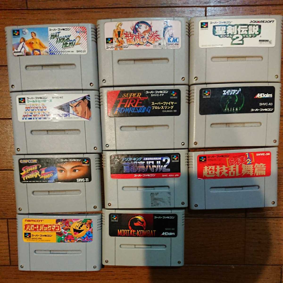 SFC スーパーファミコン スーパーファミコンソフト まとめ売り 訳あり