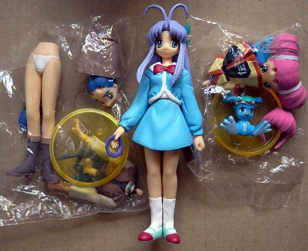 ユージン まもって守護月天 シャオリン、離珠、幼馴染？セット