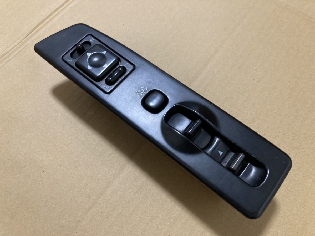 日産純正 BNR32 HCR32 パワーウィンドウスイッチ R32 スカイライン 運転席 2ドア パワーウインドウスイッチ HR32 GTR GT-R