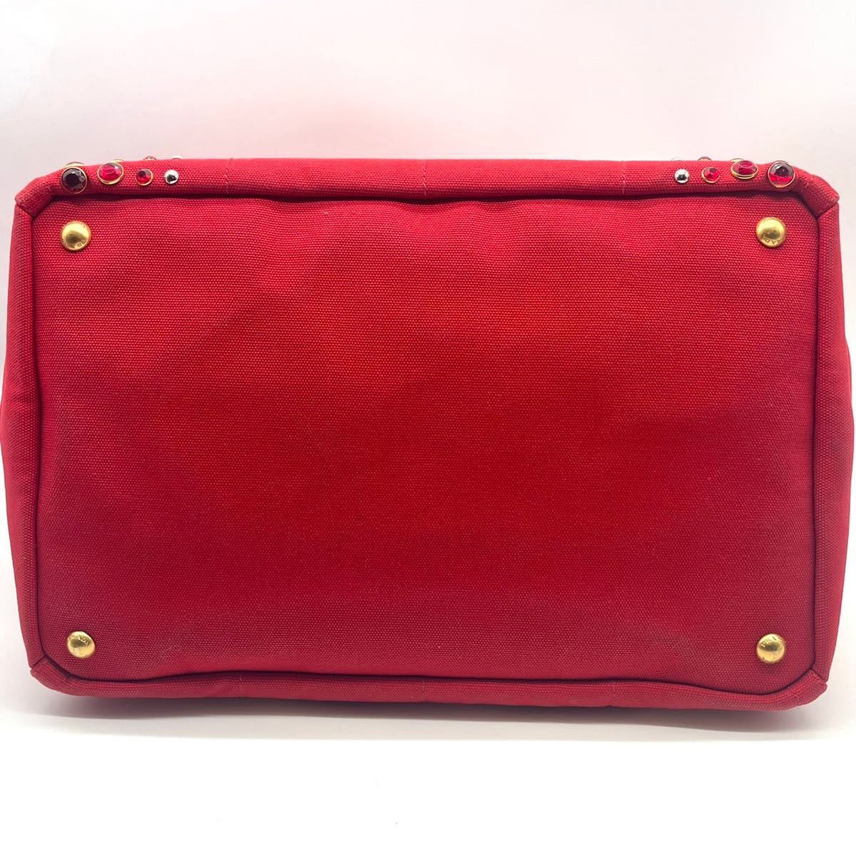 1円《極美品》PRADA プラダ カナパ 2WAY ハンドバッグ トートバッグ 