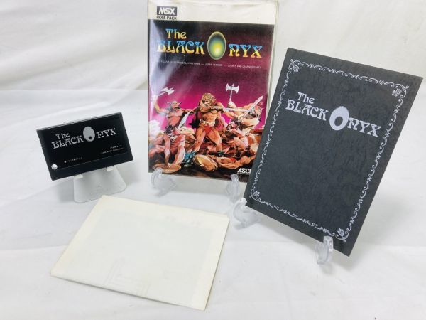 MSX The Black Onyx II Search for the Fire Crystal ザ ブラックオニキス2 ROM ASCII アスキー ジャンク II-230124033