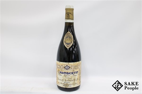□注目! シャンベルタン グラン・クリュ 1993 アルマン・ルソー 750ml