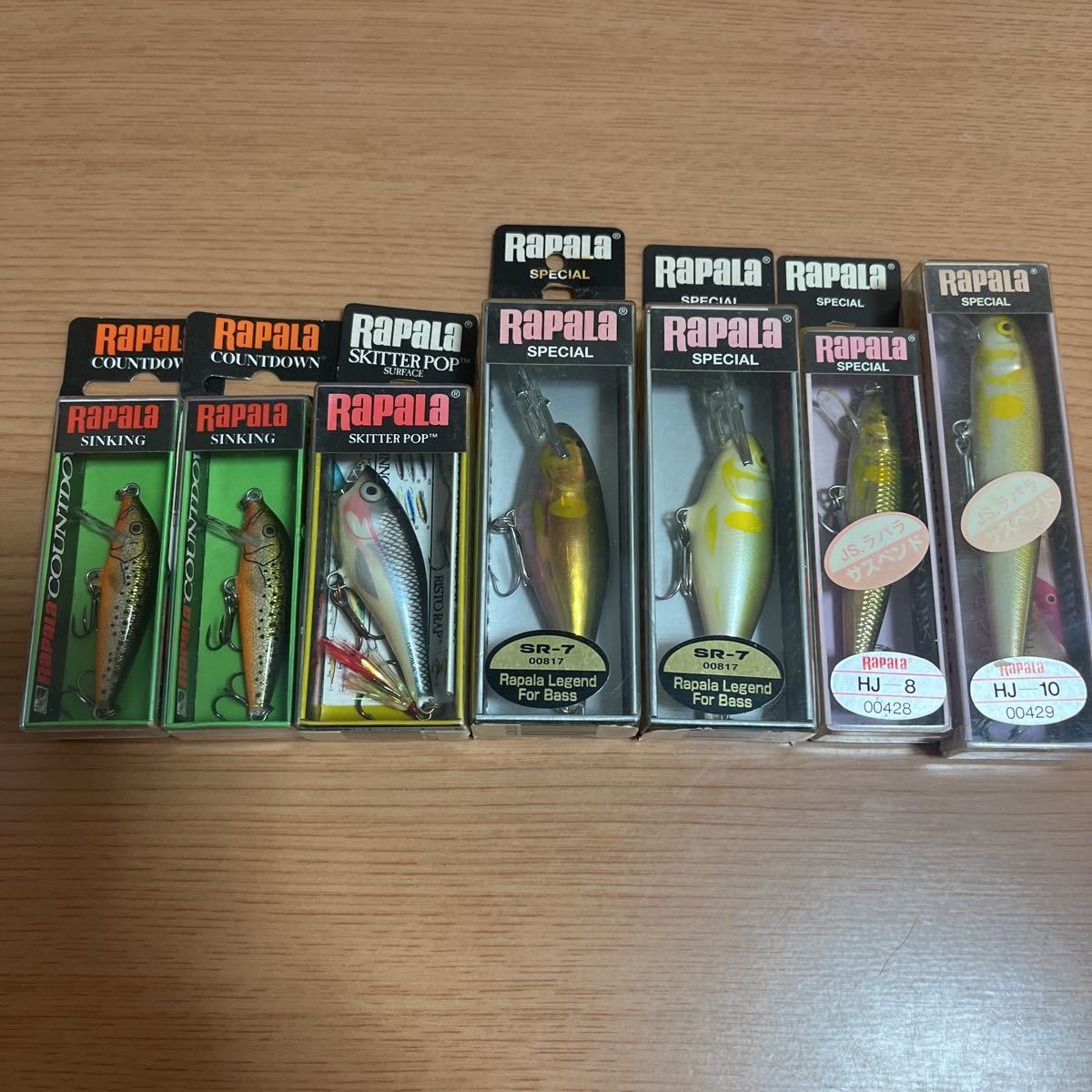 ⑧ Rapala(ラパラ) ルアー× 7点セット
