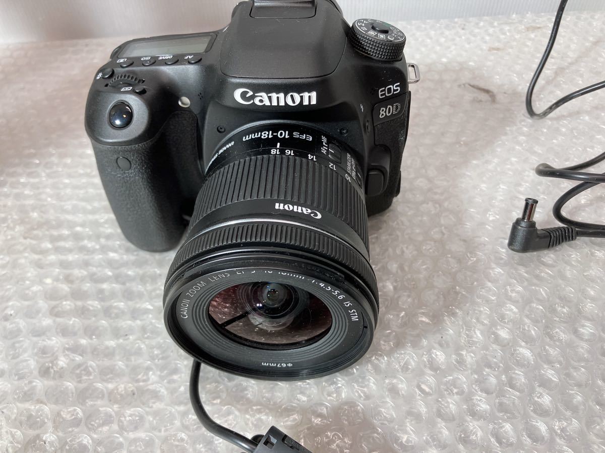  Canon EOS80D EF-S 10-18mm キャノン デジタル一眼レフ カメラ ボディ レンズ(キヤノン)｜売買されたオークション情報、yahooの商品情報をアーカイブ公開 - オークファン キヤノン