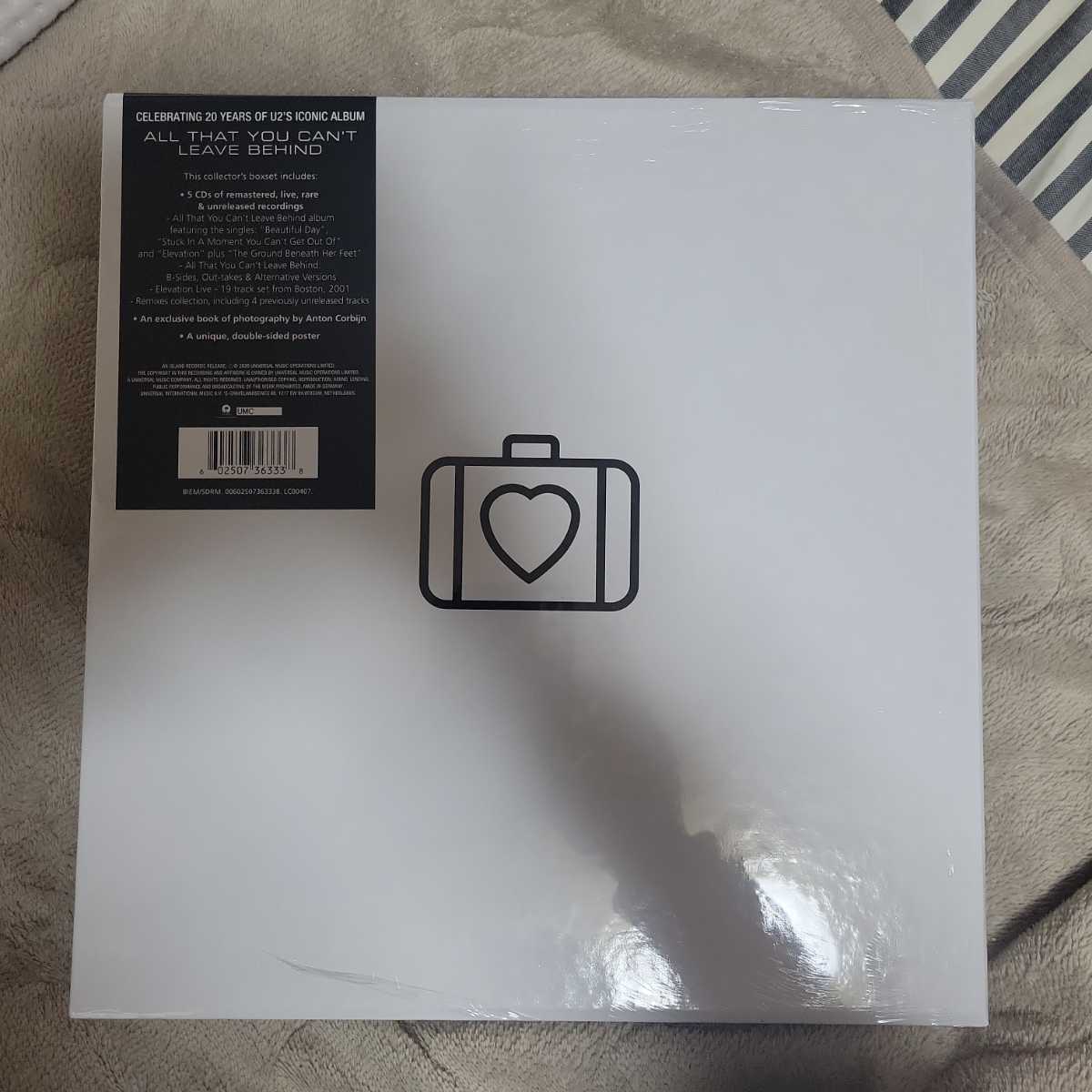 U2のCD「 オールザットユーキャントリーヴビハインド ALL THAT YOU 