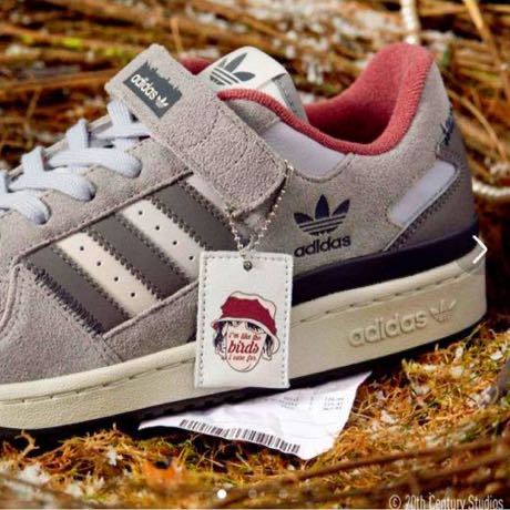 Home Alone 2 × adidas Forum Low Solid Gray アディダス　26.5cm 新品未使用