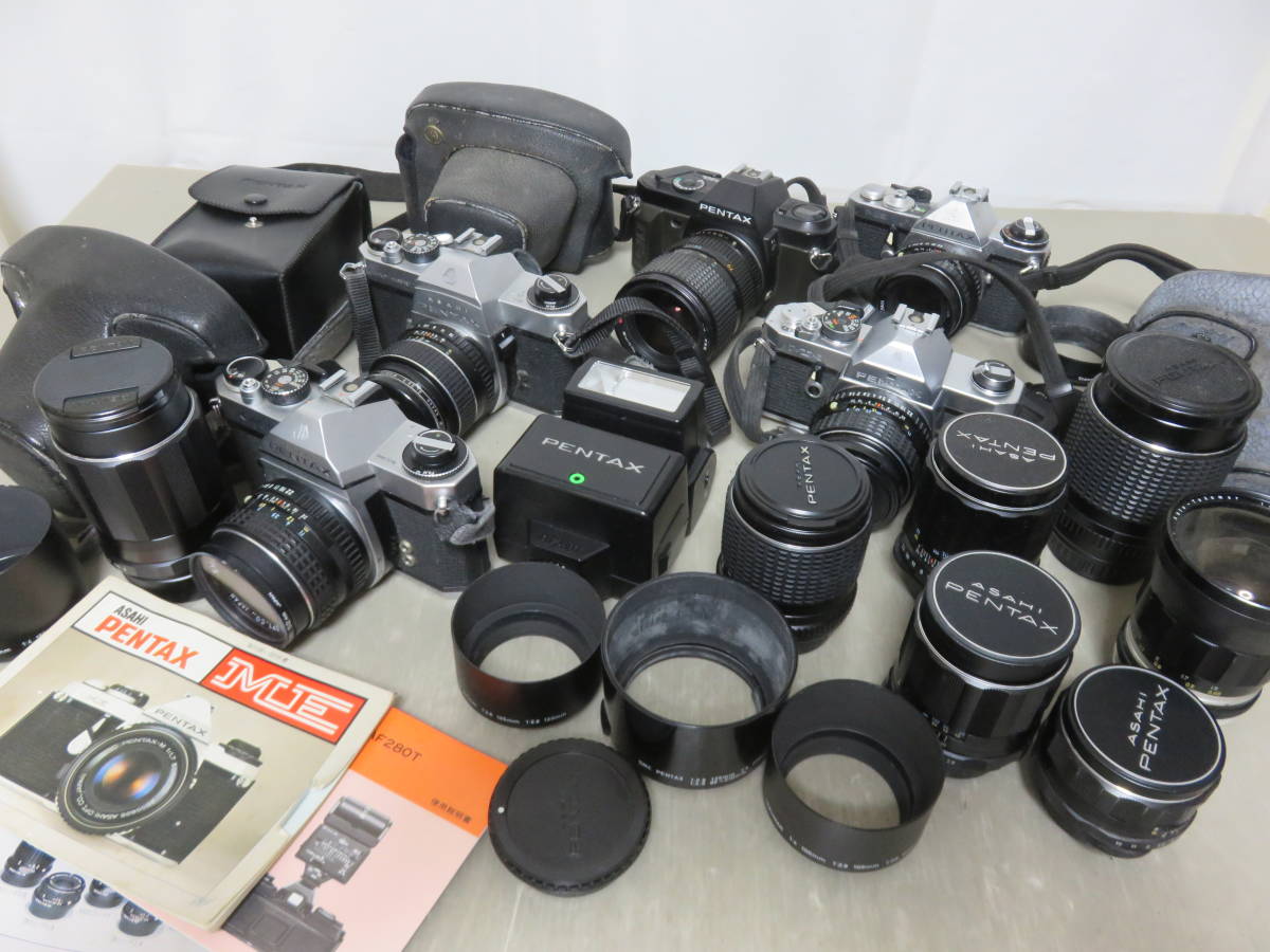 528☆ペンタックス 大量 カメラ まとめ ME/SP F/KM/MX/1.7 50/Tokina