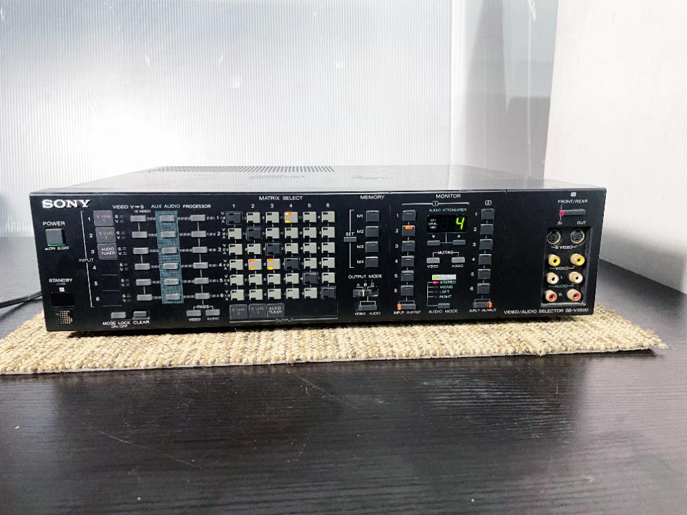 ★ 中古★SONY ソニー セレクター ビデオ/オーディオセレクター VIDEO/AUDIO SELECTOR【SB-V3000】BBD9