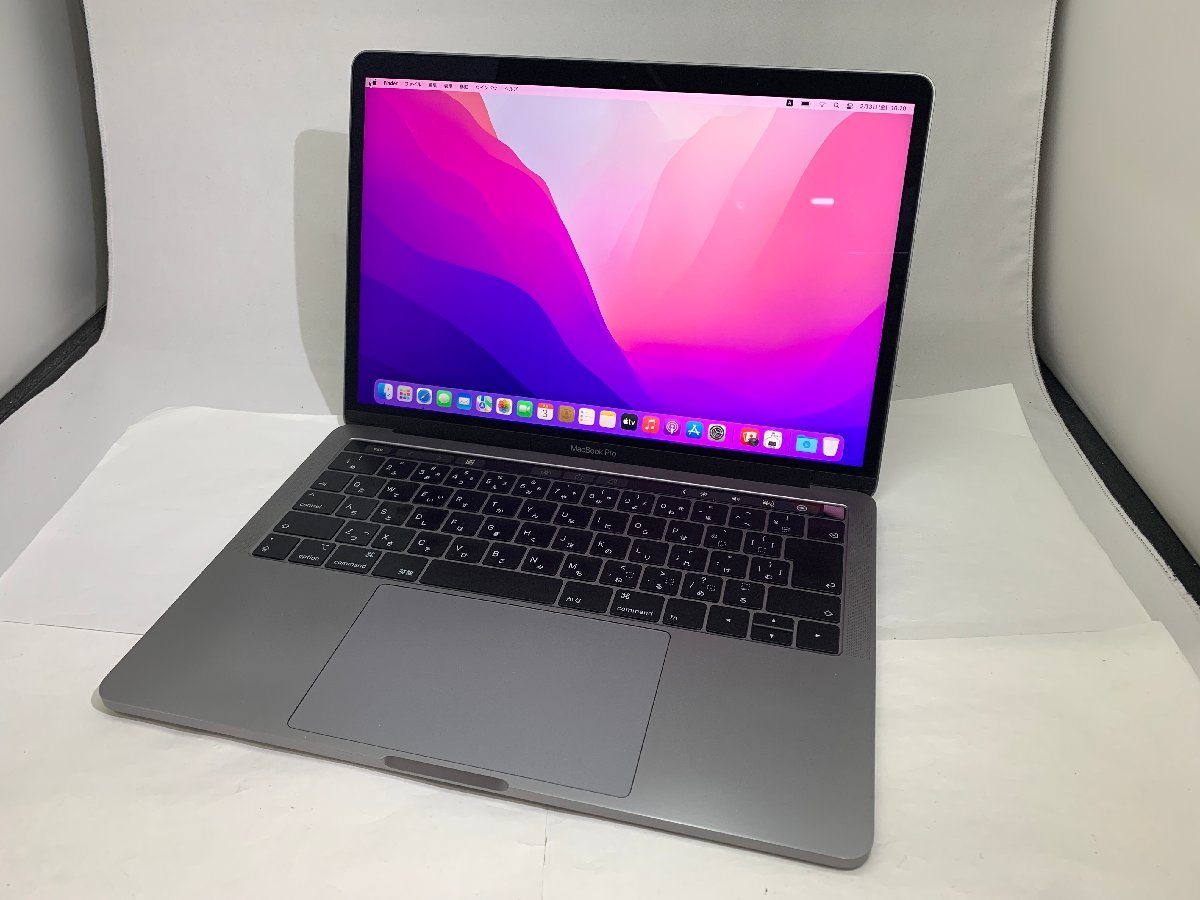 1円スタート！！ Apple MacBook Pro A1989 (13-inch， 2018，Four
