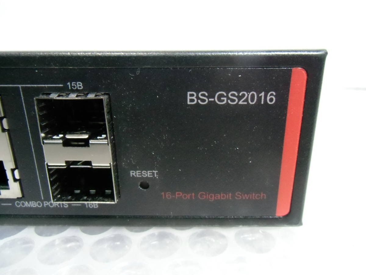 BS-GS2016 バッファロー スマート 16ポートハブ 未使用 レイヤー2 Giga 