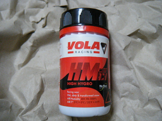 VOLA HM Racing スキー用ワックス レッド100ml スキー ワックス VOLA