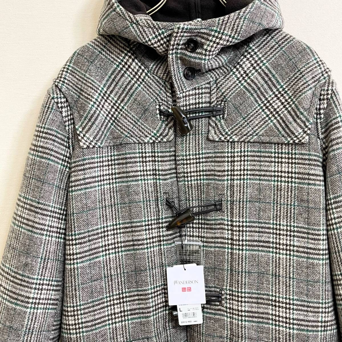 UNIQLO×JW ANDERSONユニクロダッフルコートショート新品未使用 JW ANDERSON UNIQLO 最高ファッション 新品☆ユニクロ 2024年秋冬
