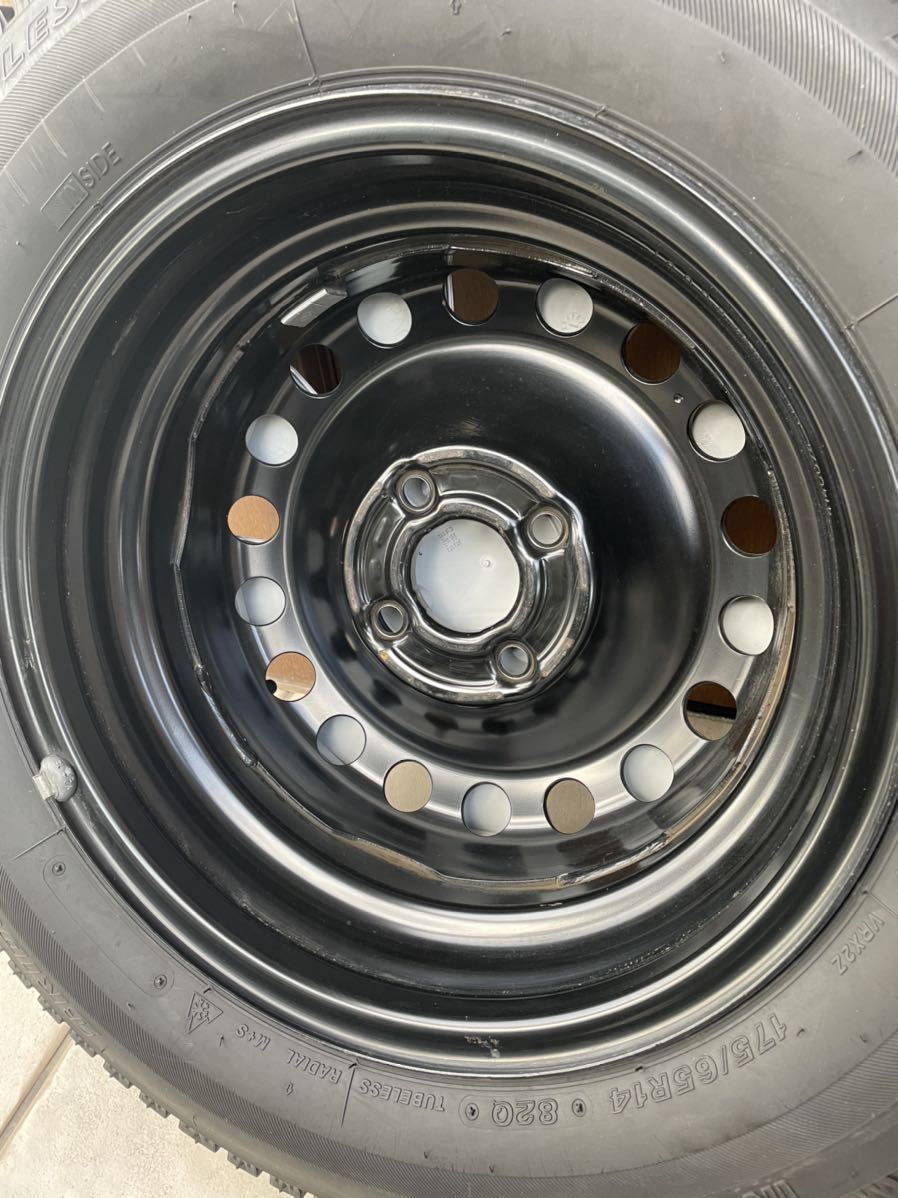 【バリ山】VW up スタッドレスタイヤ ホイールセット ブリザック VRX2 BS BRIDGESTONE フォルクスワーゲン アップ_6