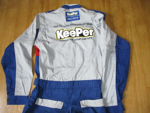 キーパー つなぎ プロショップ Mサイズ KeePer プロショップ つなぎ LL