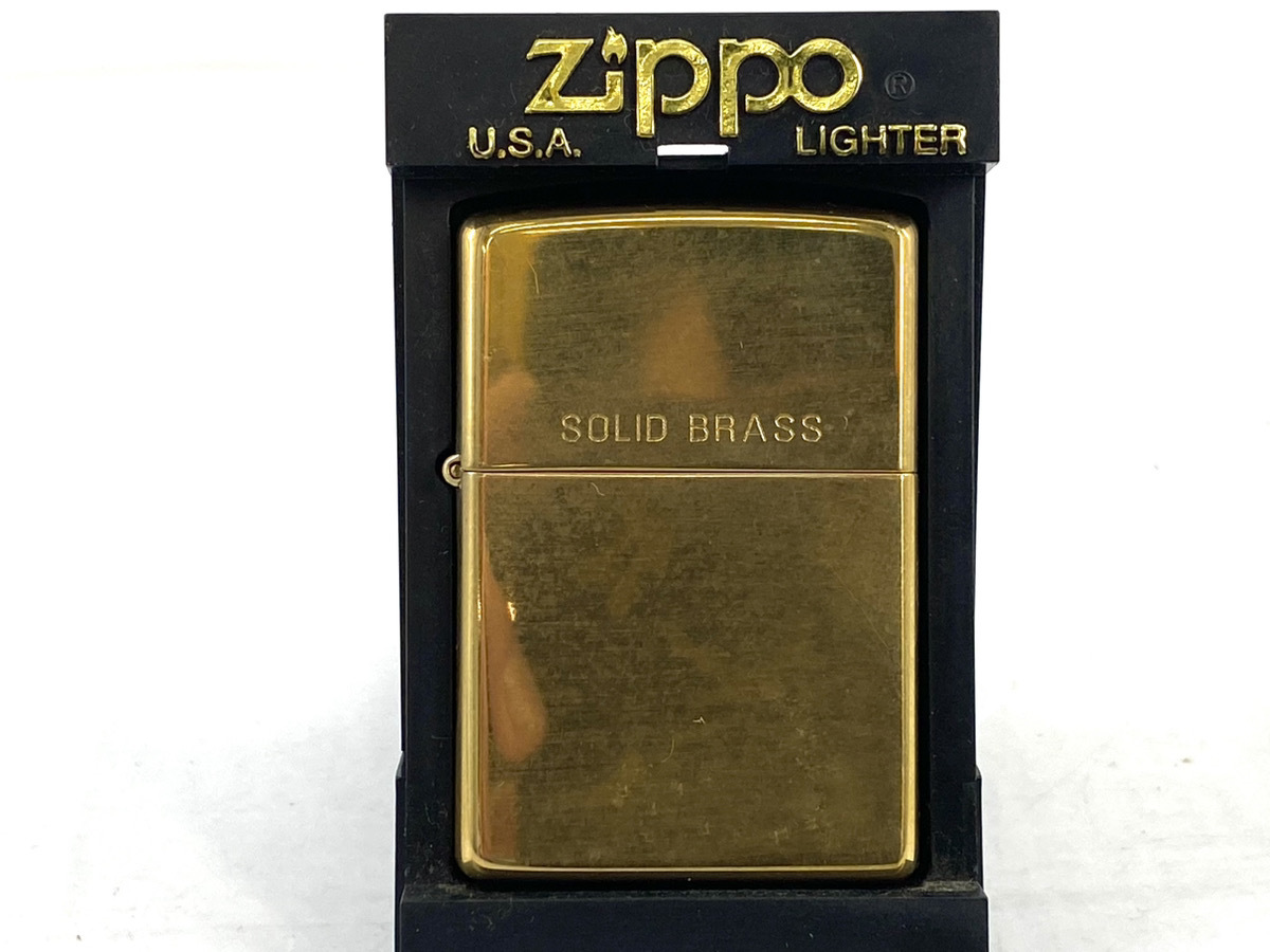 格安，高品質 1円 SOLID BRASS ソリッドブラス ZIPPO ジッポー 2000 オイルライター(Zippo)｜売買されたオークション情報、yahooの商品情報をアーカイブ公開 - オークファン Zippo
