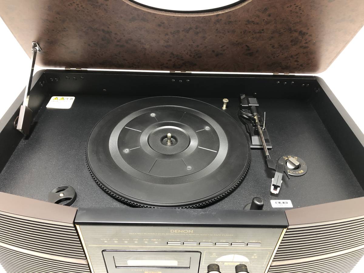 1905☆DENON GP-S50 レコードプレーヤー デノン 卓上型ステレオ 