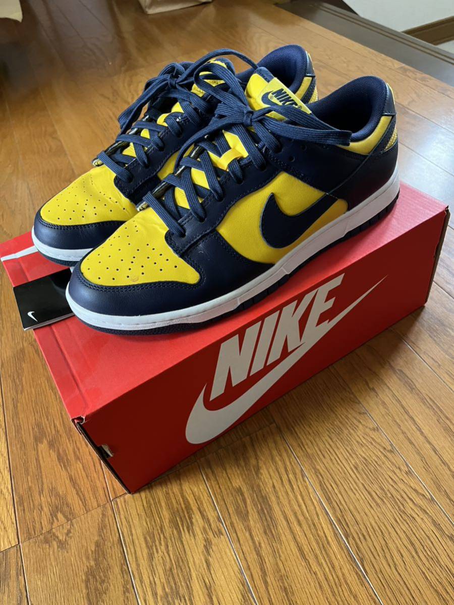 ◆NIKE DUNK LOW RETRO ミシガン　28.0cm ナイキ ダンクロー◆