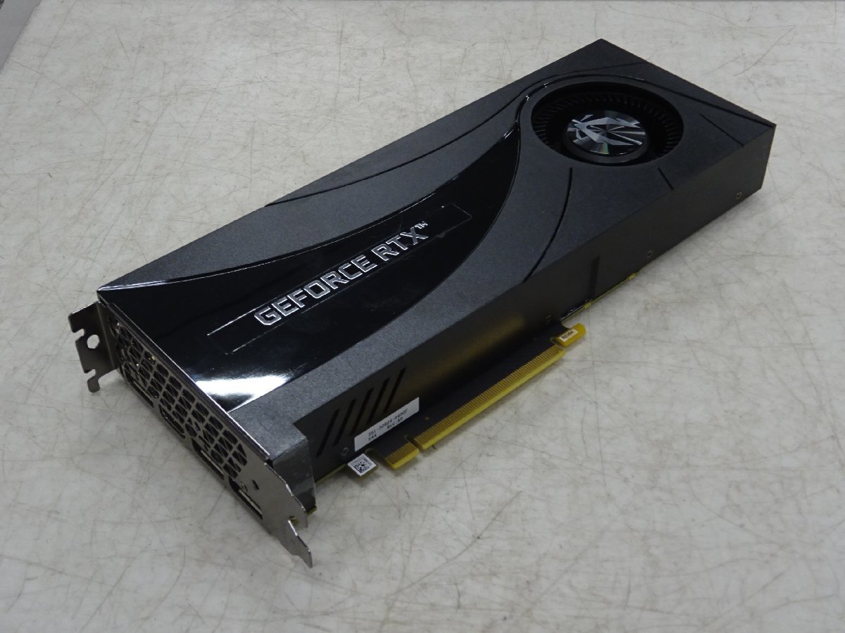 グラフィックボード ZOTAC GeForce RTX2060 SUPER 8GB ジャンク P63813