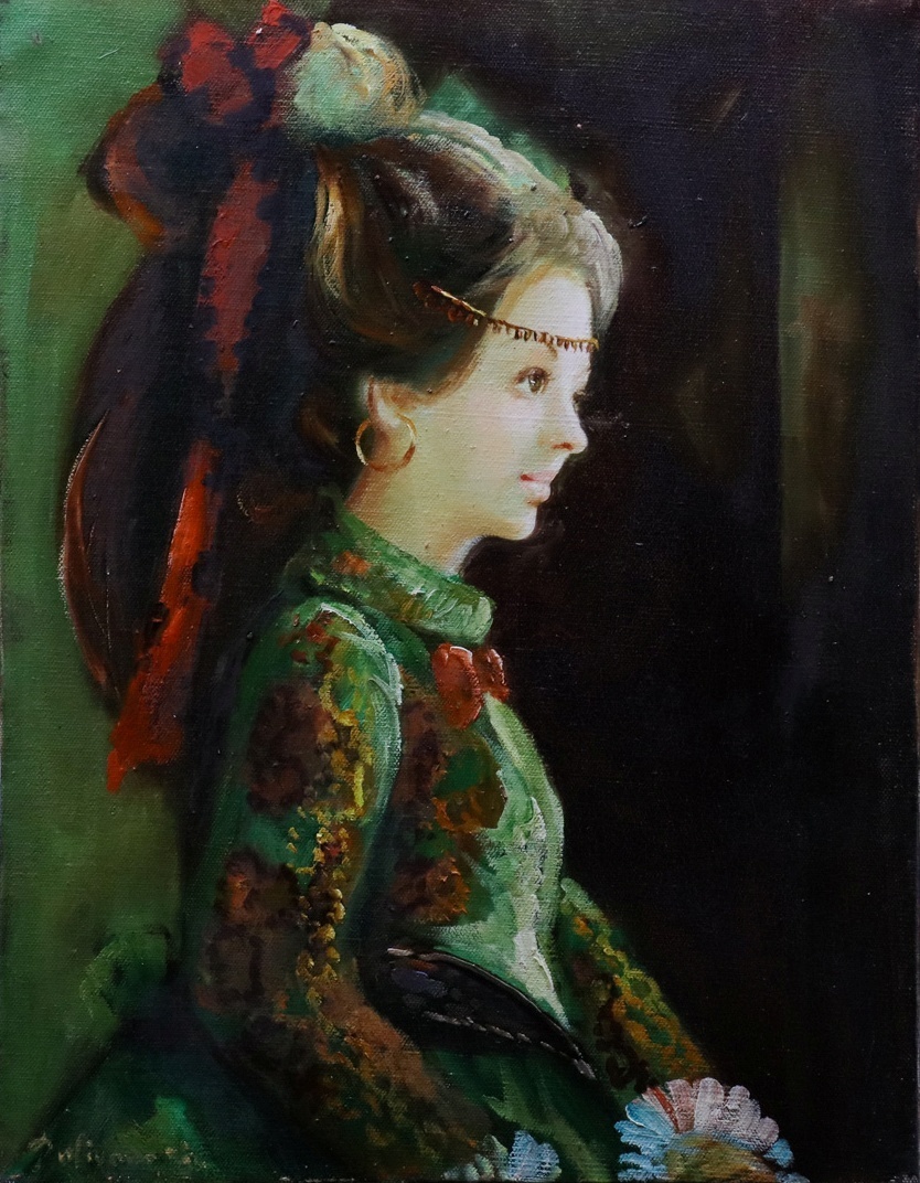 宮永岳彦、【皇太子妃時代の皇后陛下御肖像】、希少画集画より、新品高級額装付 宮永岳彦 ポスター 翔 |アート＆フレーム|絵と額縁の専門店