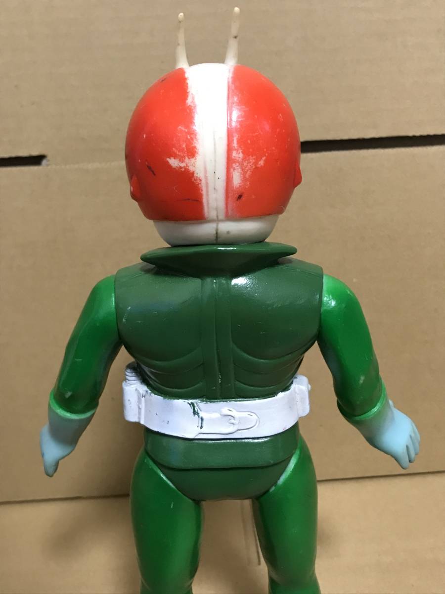 当時物 無版権 仮面ライダーV3風 スタンダードソフビ パチソフビ