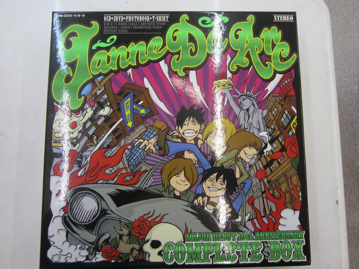 ★☆即決　中古美品　ジャンヌダルク　MAJOR DEBUT 10th ANNIVERSARY コンプリートボックス　送料無料☆★