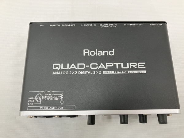 Roland UA-55 QUAD-CAPTURE オーディオインターフェイス 公式通販