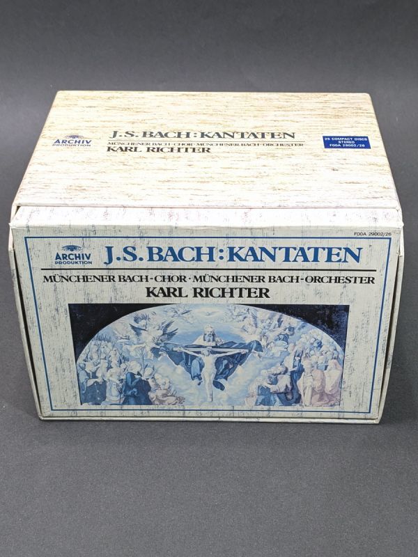 カール・リヒター：バッハ 教会カンタータ選集 25枚組CDボックス CD】 カール・リヒター：バッハ／教会カンタータ選集 教会カンタータ集