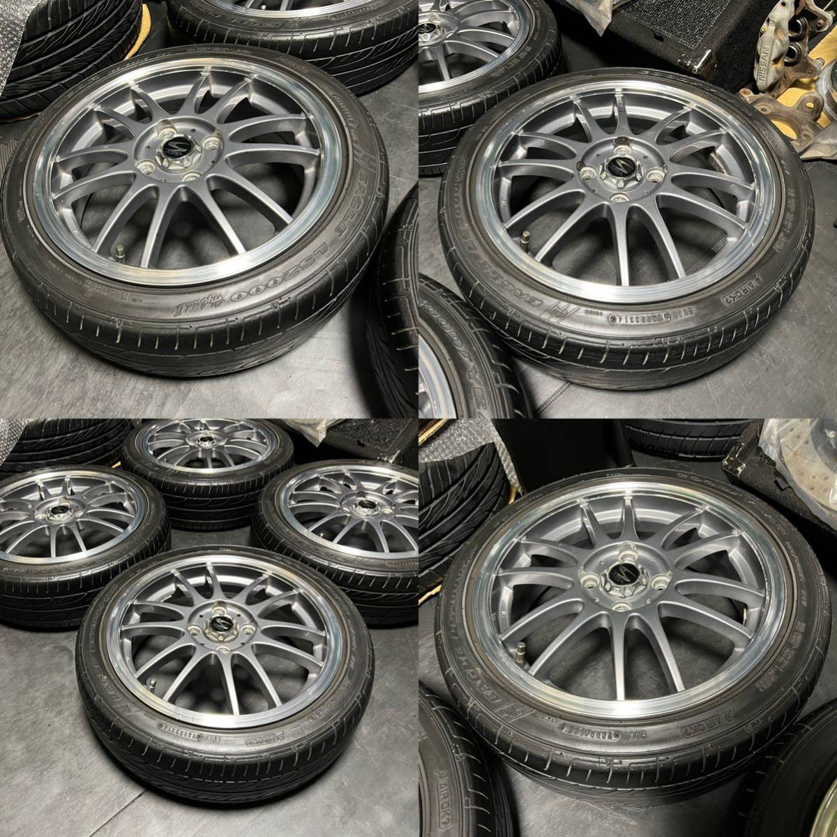 バドックス BADX S-HOLD LAGUNA エスホールド ラグナ 15インチ 5J＋45 