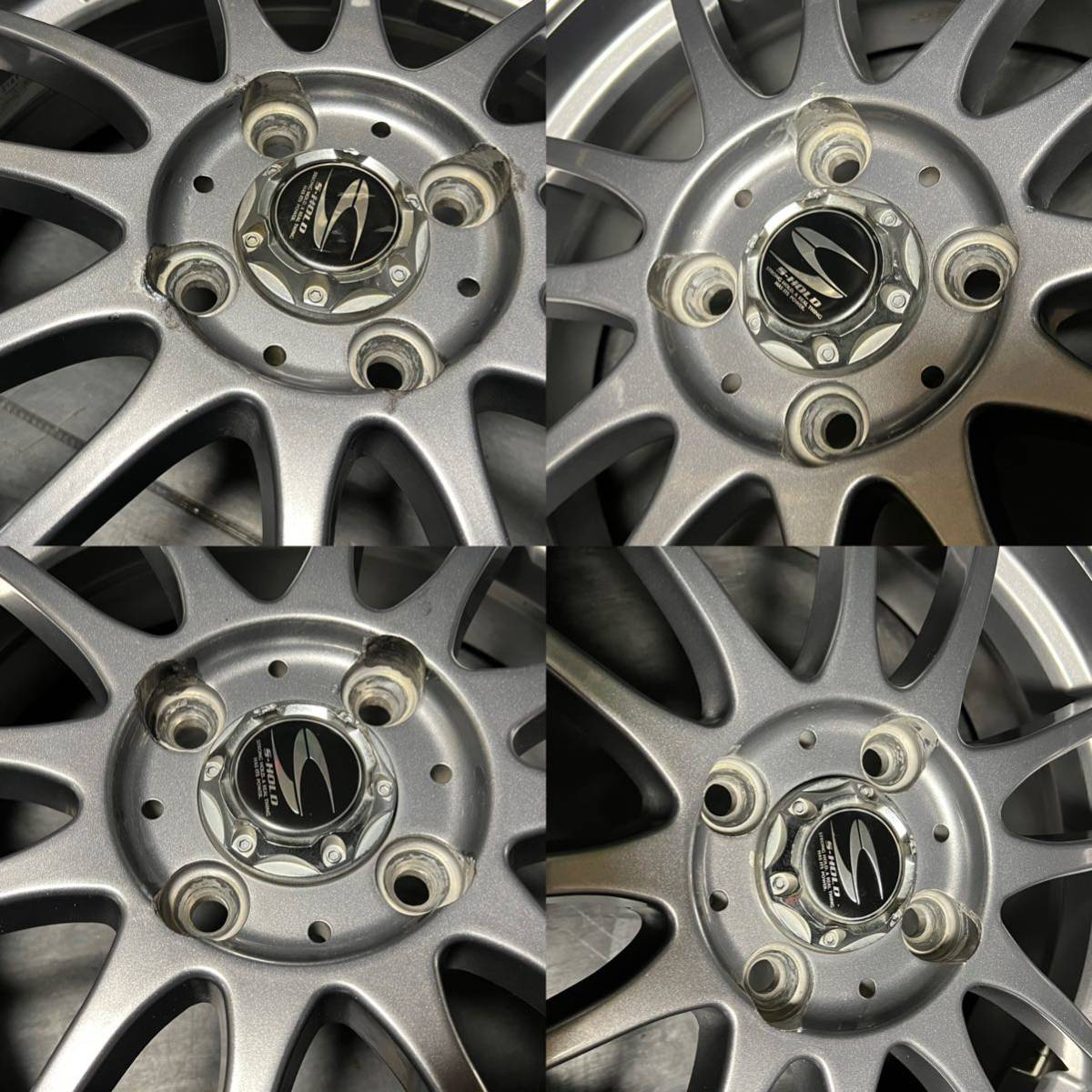 バドックス BADX S-HOLD LAGUNA エスホールド ラグナ 15インチ 5J＋45 