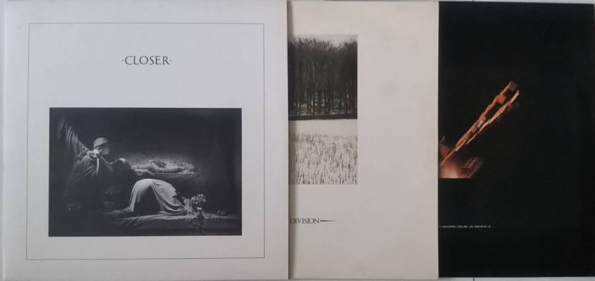 レコード３枚セット JOY DIVISION / CLOSER（OLD BLUE刻印 FACT. 25）ATOMOSPHERE/TRANSMISSION （UK盤12inch） ジョイ・ディヴィジョン 