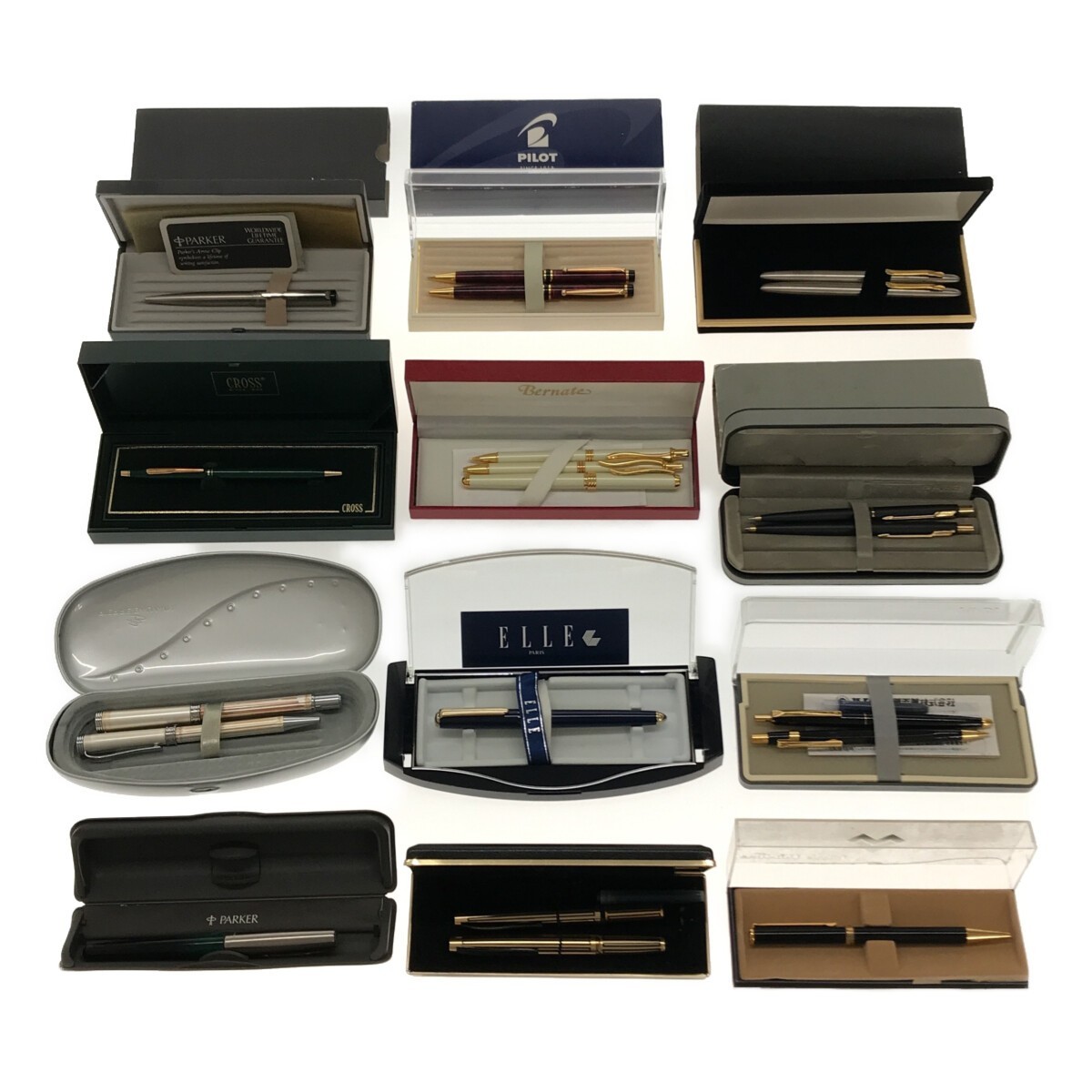 筆記用具 20本まとめ】PARKER PILOT CROSS 万年筆 ボールペン