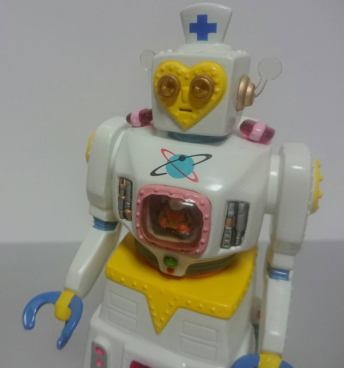 絶版 マルサン ソフビ ロボット防衛隊 テデロス05号機 レトロ