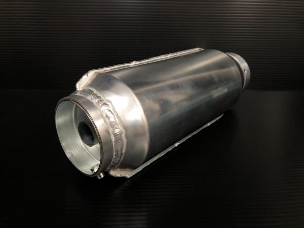 送料込み モナカ アルミ サイレンサー 70φ用○ショート管/モナカ管