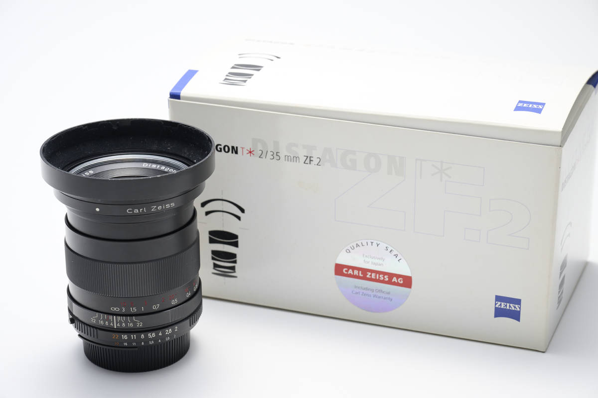 ニコン用/カールツアィス ディスタゴン 35mm/f2.0 ZF2 Distagon Zeiss