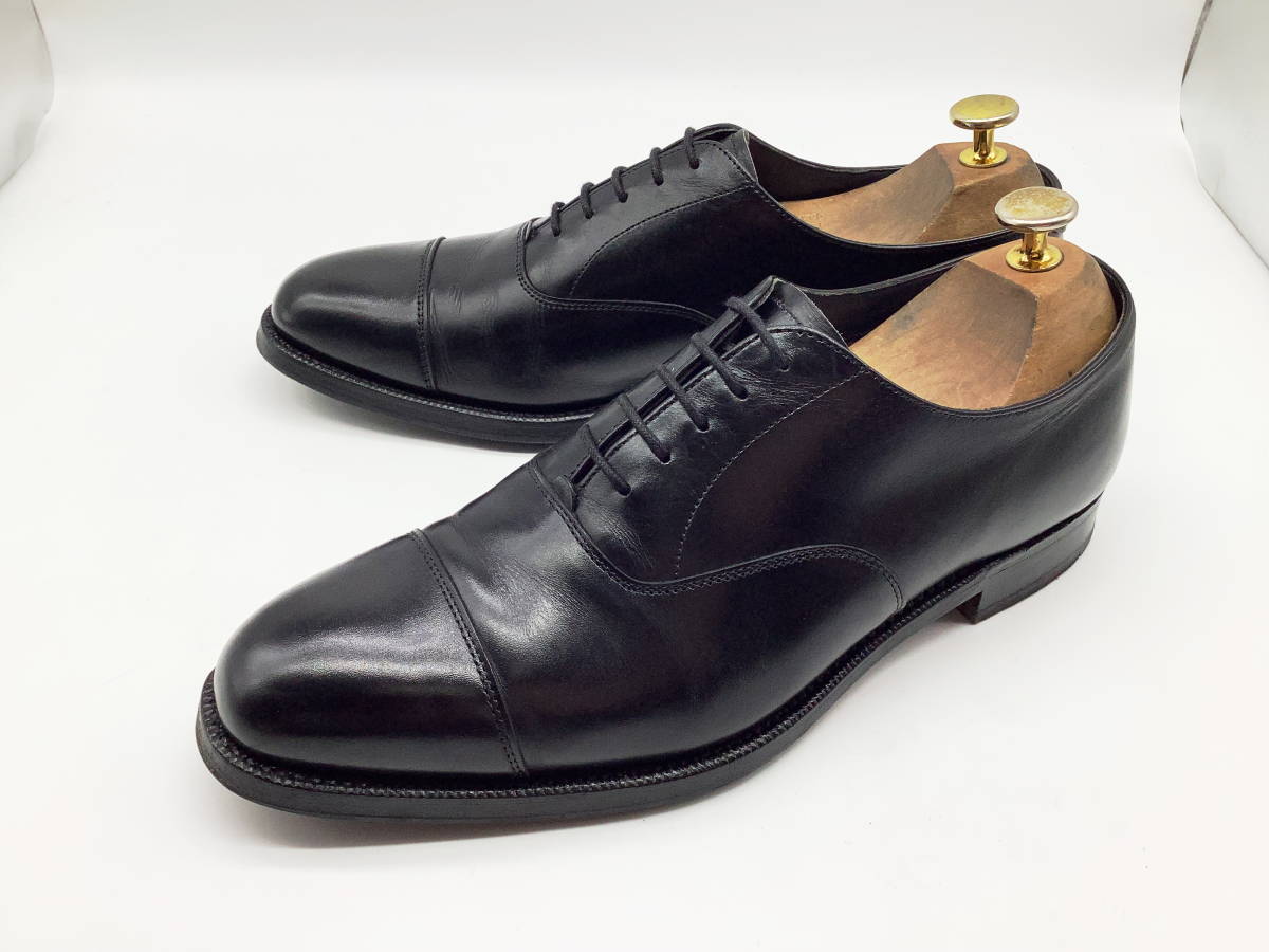 英国製　チーニー　TOMORROWLAND別注 uk7 1/2 良品】CHEANEY チーニー☆トゥモローランド別注 英国製 内羽ストレート