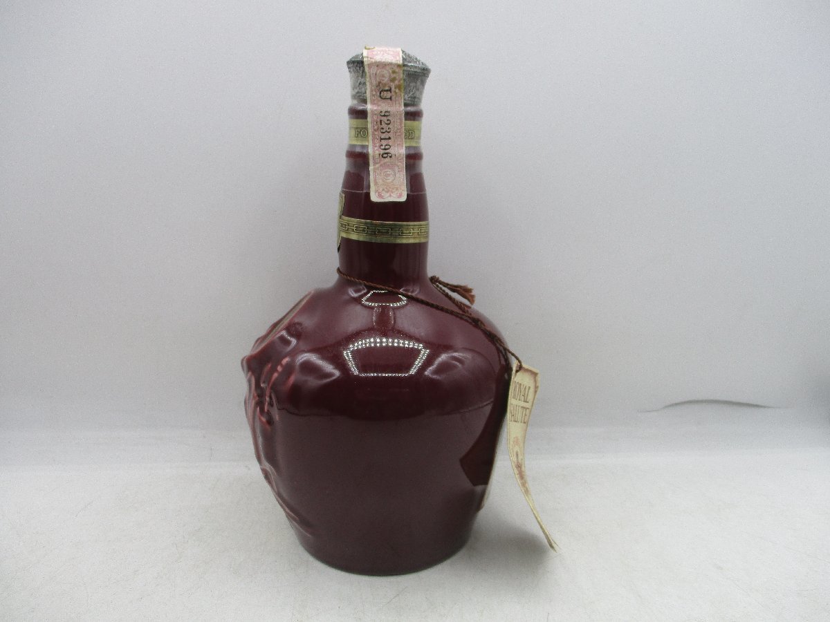 ROYAL SALUTE 21年 ロイヤルサルート 21年 ウイスキー 陶器ボトル 赤 
