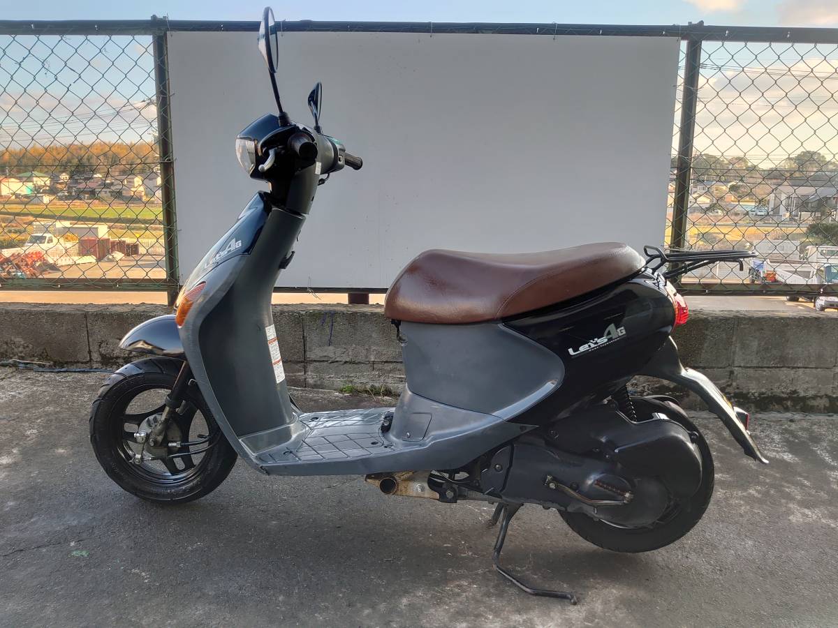 スズキ インジェクション レッツ4 SUZUKI | 50cc レッツ4 レッツ 新車 