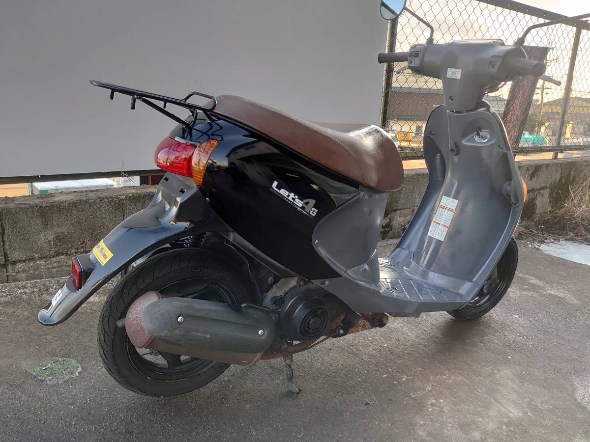 スズキ インジェクション レッツ4 SUZUKI | 50cc レッツ4 レッツ 新車 