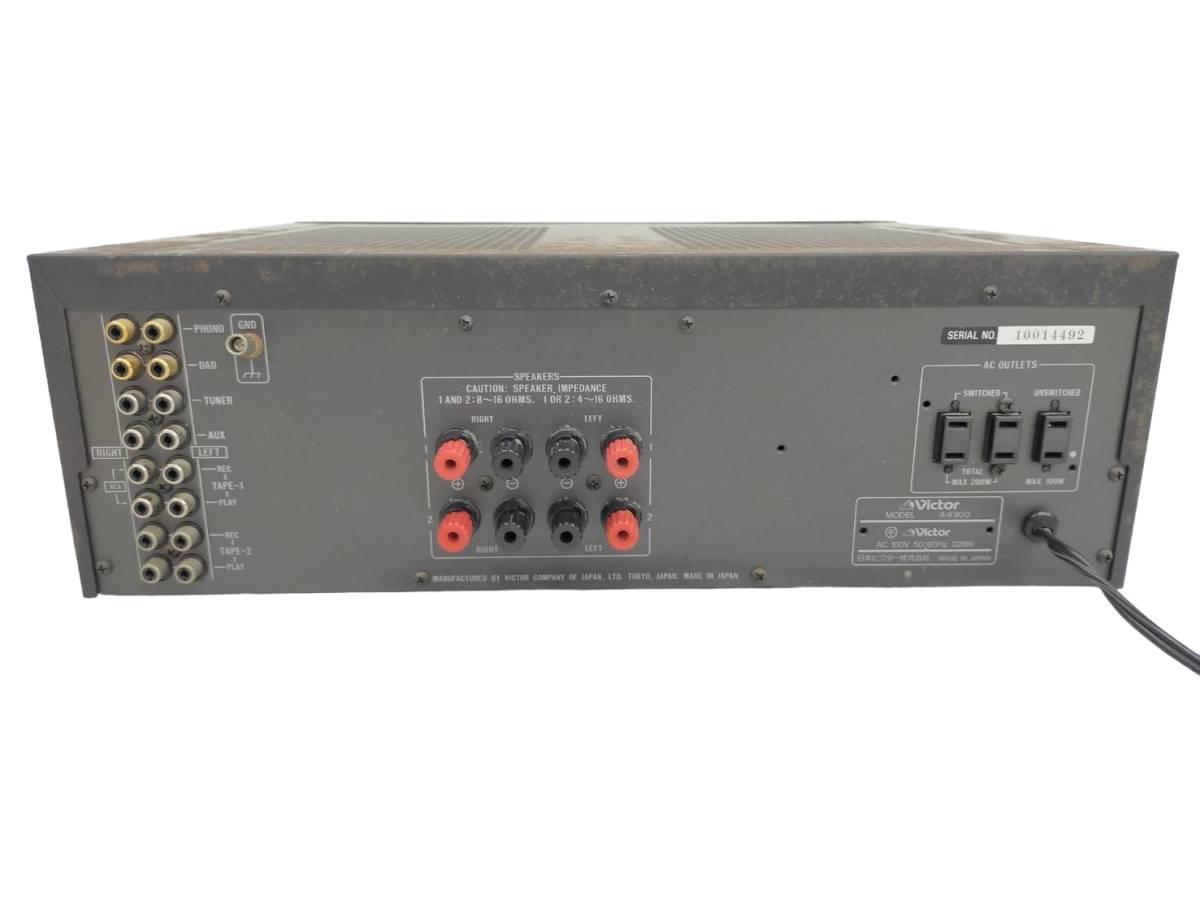 Victor Yahoo!オークション A-X900 ビクター プリメインアンプ AX-900