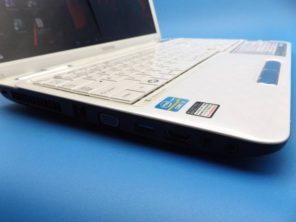 i7 dynabook SSD512GB Core ノートパソコン メモリ16GB ブルーレイ