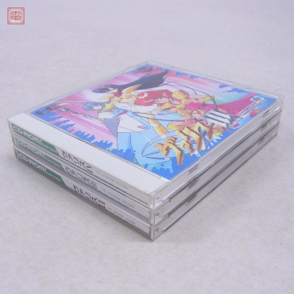 PCE PCエンジン CD-ROM2 夢幻戦士ヴァリスII+III+IV まとめて3本セット