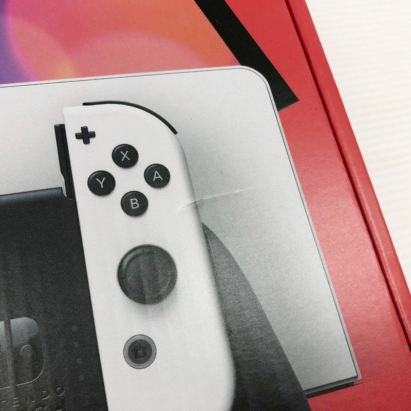 IZU【未使用品】 Nintendo Switch 有機ELモデル Joy-Con(L)/(R) ホワイト 任天堂 ニンテンドースイッチ 本体 〈034-230217-KM-09-IZU〉 Switch Nintendo 有機ELモデル