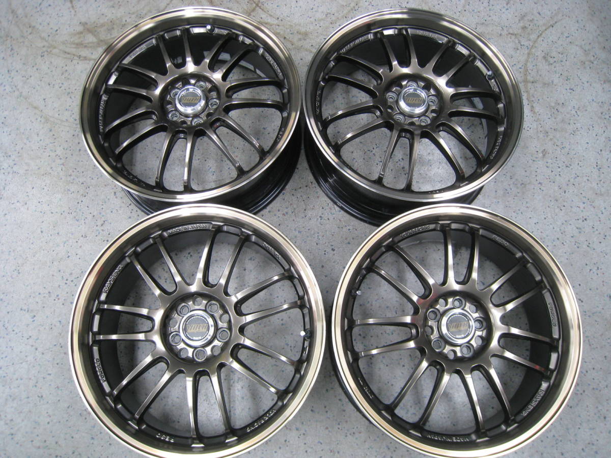 鍛造・軽量 レイズ RAYS VOLK RACING RE30 18インチ 7.5J＋50 100/5H 