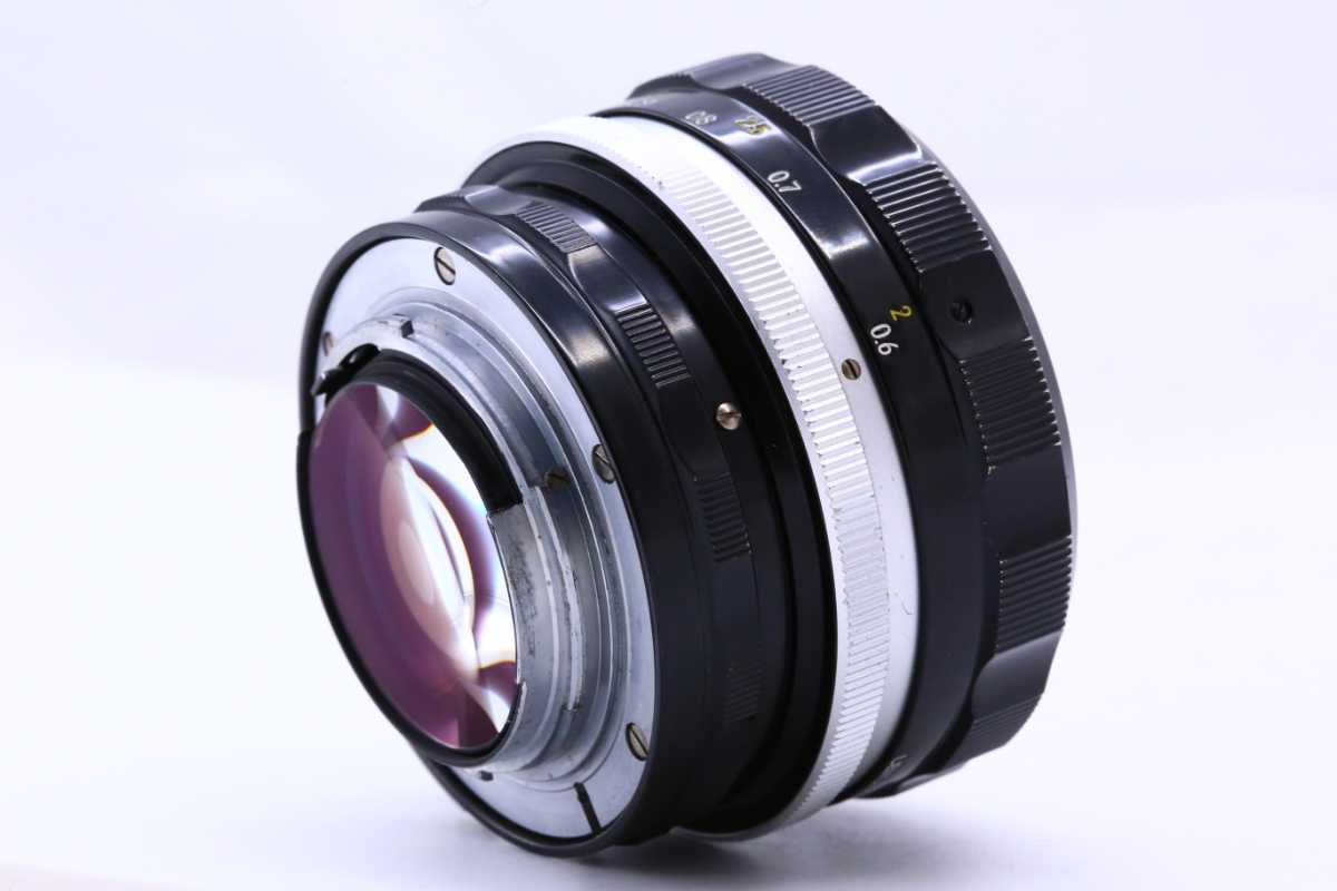 極上級 ニコン Nikon NIKKOR-S.C Auto 50mm F1.4 #7343(ニコン)｜売買