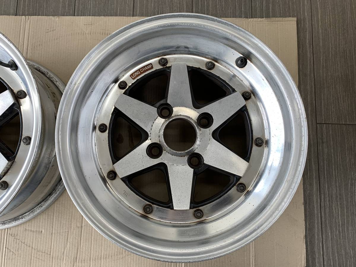 ロンシャン XR-4 15インチ 7j +-0 PCD114.3 4H 当時物 SSR(社外品 