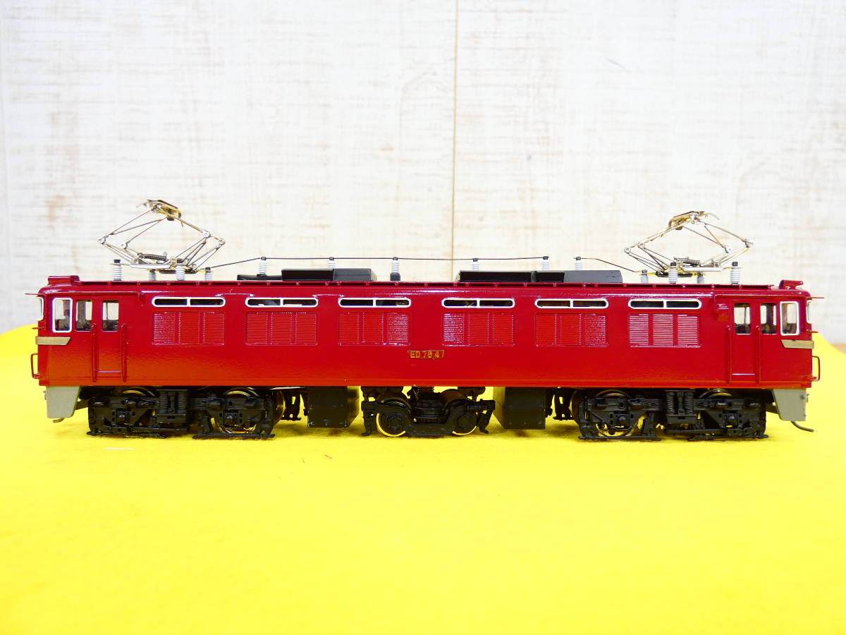 HOゲージ MIYAZAWA 宮沢模型 MOKEI 国鉄 ED78 完成 鉄道模型 買取実績