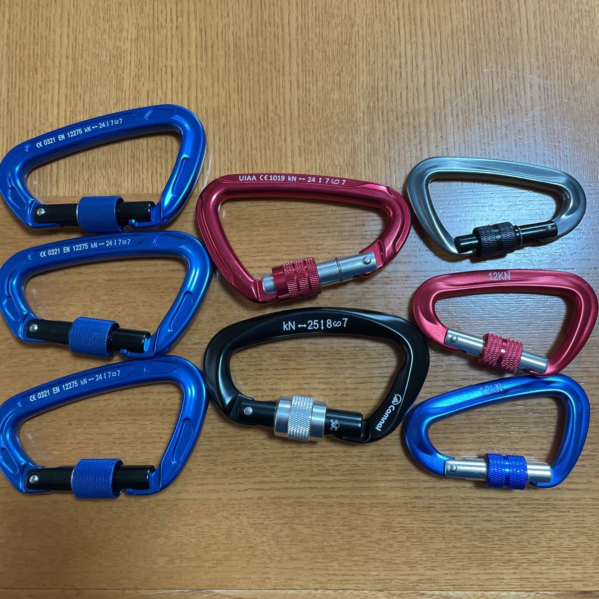 カラビナ セット 8個 未使用
