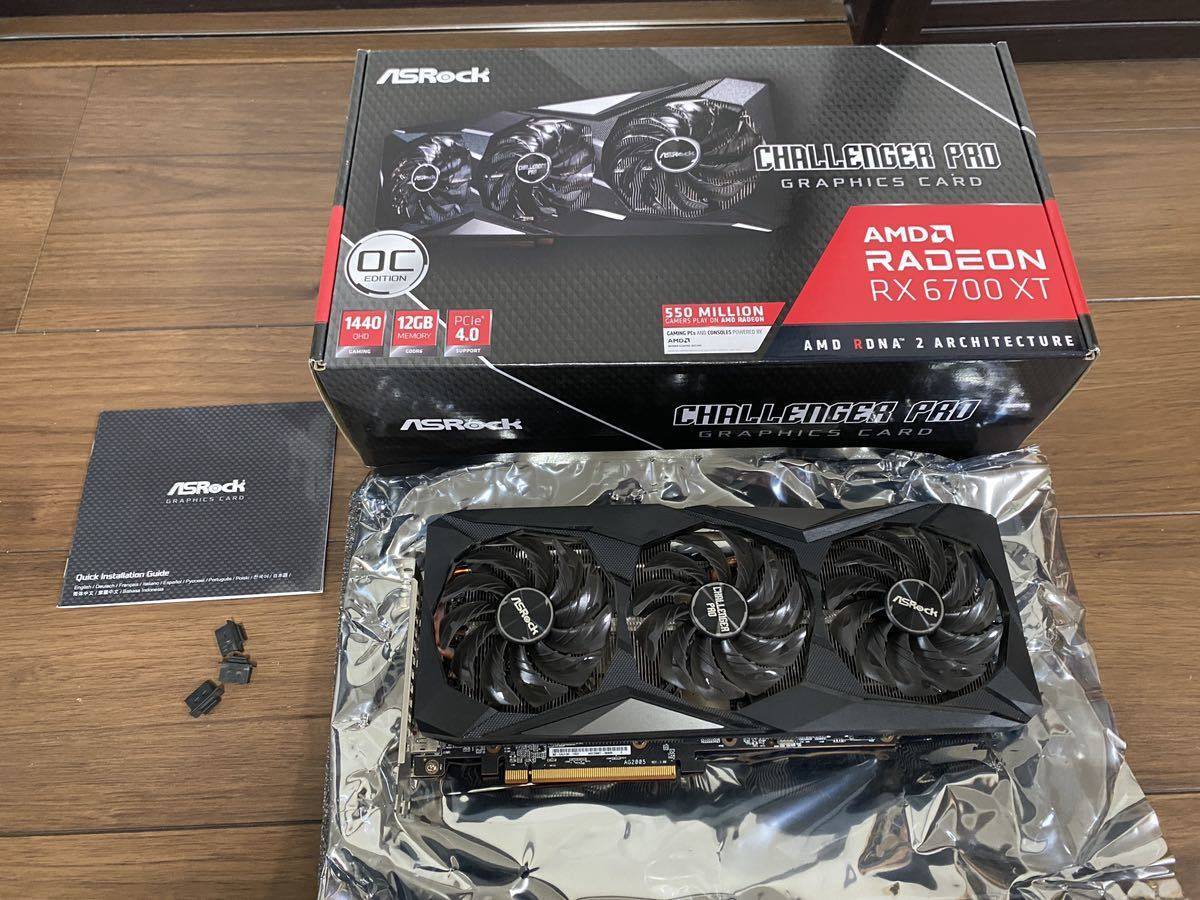 ☆ ASRock AMD Radeon RX 6700 XT Challenger Pro 12GB OC [PCIExp