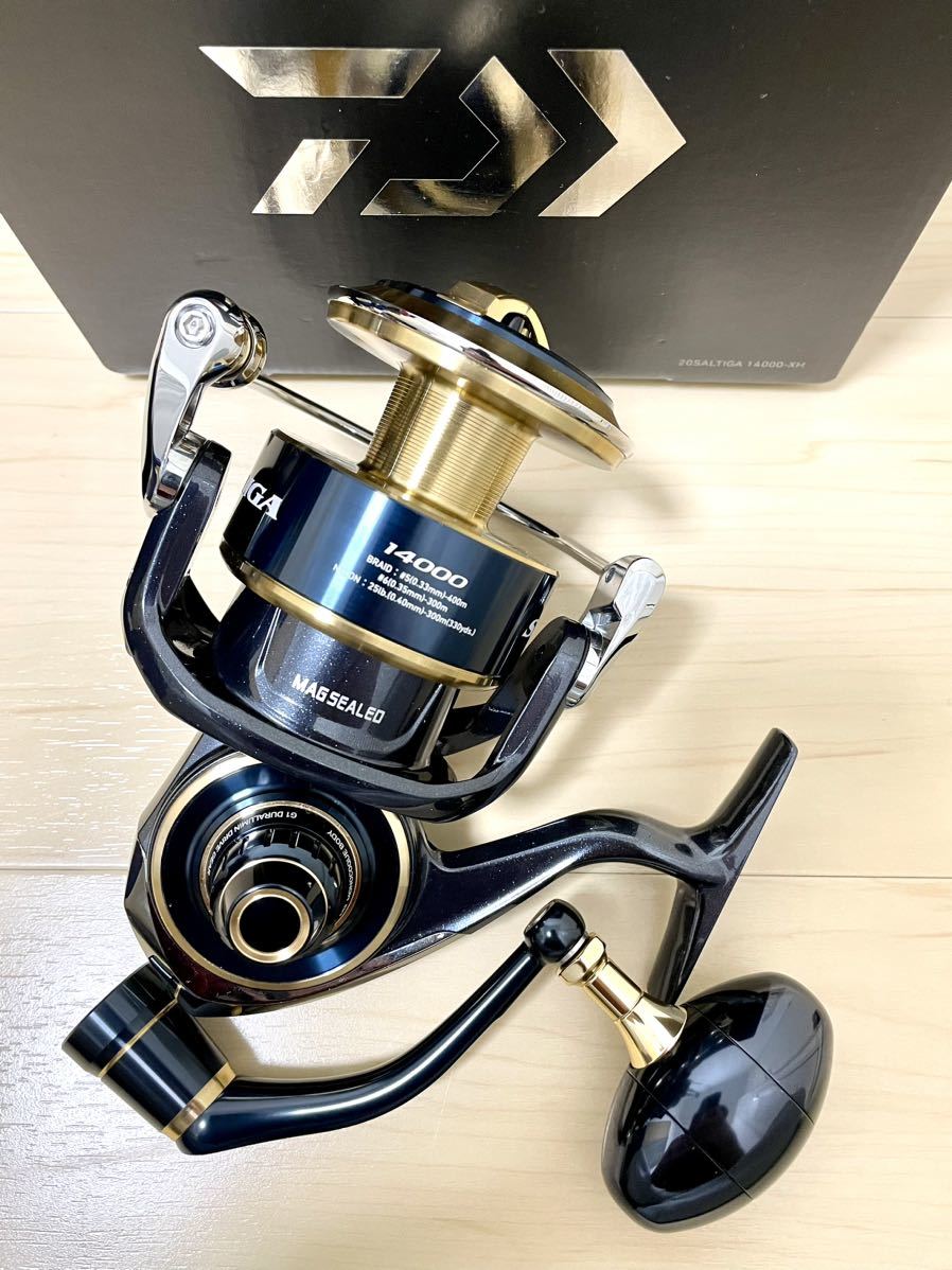 【送料無料/美品】20ソルティガ14000XH ダイワ スピニングリール 