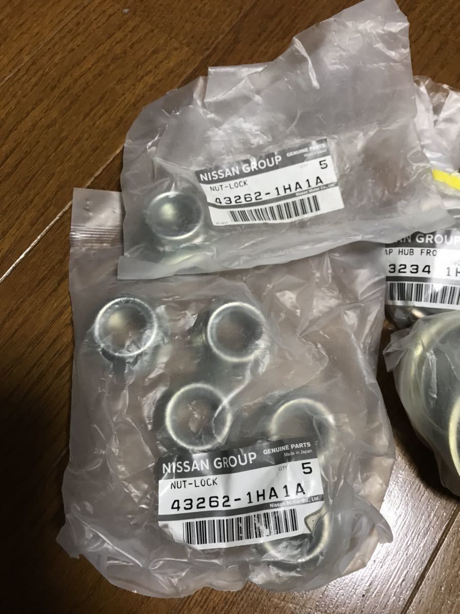 新品 日産 リヤ ハブナット ハブキャップ 6個セット 3台分 E12 ノート